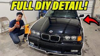 How to Polish a Car by Hand: Step by Step Guide | BMW E36 Restoration