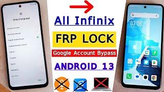 All Infinix Android 13 FRP Bypass 2024 Without PC New Method | 1000% Working Google Account Bypass