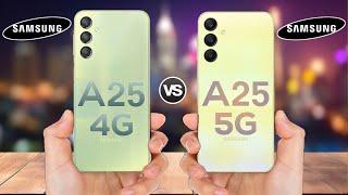 Samsung Galaxy A25 4G vs Samsung Galaxy A25 5G #BECKtechnical