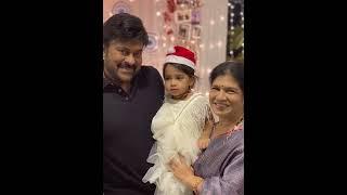 chiranjeevi with his grand daughter