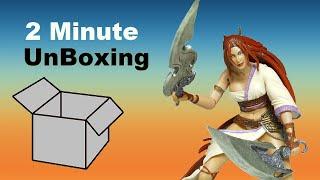 2 Min Unboxing Heavenly Sword Nariko 2010 Action Figure PS3