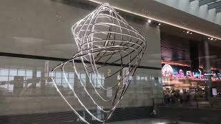 PETALCLOUDS The Majestic Kinetic Sculpture @ Changi Airport Terminal 4