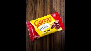 UNBOXING BARRA DE CHOCOLATE GIGANTE - 1 KG GAROTO CHOCOLATERIA - AO LEITE #Shorts #Garoto #Chocolate