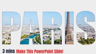 Creative Animated PowerPoint Title Slide Design | Morph Transition