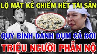 Lộ Mặt Kẻ Đã Chiếm Hết Tài Sản Quý Bình Dành Dụm Cả Đời Khi Bị U Não, Triệu Người Phẫn Nộ!