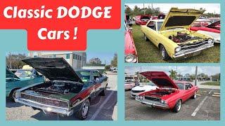 CLASSIC DODGE cars ! Charger Challenger Coronet Dart