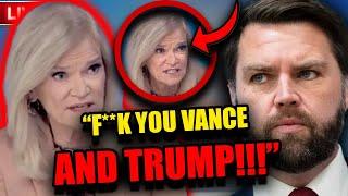 Martha Raddatz 'ABC' Host LOSES IT SCREAMING After She Repeatedly INSULTS JD Vance On Live TV