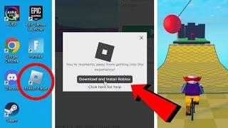 How to DOWNLOAD ROBLOX ON PC/LAPTOP (EASY METHOD)