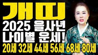 개띠 2025 을사년 나이별 운세! 20세 32세 44세 56세 68세 80세 - 010-6625-2677 연이궁꽃대신 강남점집 서울점집 용한무당 점집추천 점집후기