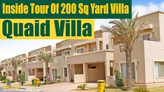 Inside Tour of 200 Sq Yard Villa | Quaid Villas | Precinct 2 | Bahria Town Karachi