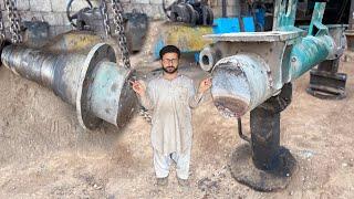 How to Repair a Broken Heavy Vehicle Trailer Axle || Trailer Solution Broken solid rear axle