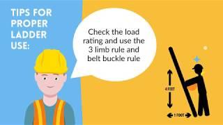 Quick Safety Talk: Ladder Safety Tips