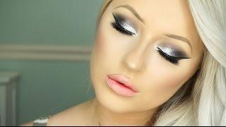 New Years Eve Makeup Tutorial | Silver Glam & Morphe 35K Palette