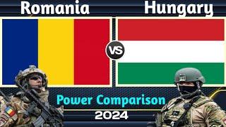 Romania vs Hungary Military Power Comparison 2024 | Hungary vs Romania military power 2024