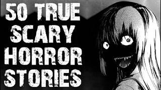 50 True Scary Stories In The Rain | Disturbing & Terrifying Horror Stories To Fall Asleep To