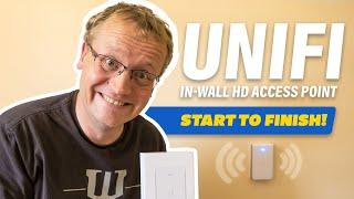 Unifi In-Wall HD Access Point - Installation and Setup