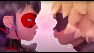 cat noir flirting/being in love with ladybug for 4 minutes and 7 seconds