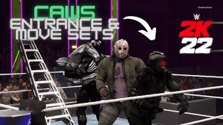 WWE 2K22 CAWS | FATAL 4 WAY LADDER MATCH | JASON VS DEATHTROOPER VS HUNK VS VENOM