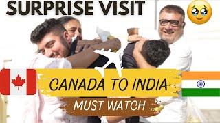 SURPRISE VISIT FROM ️CANADA TO INDIA!!!  (my mom got emotional)! #canada #india #suprisevisit