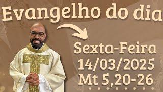 EVANGELHO DO DIA –14/03/2025 - HOMILIA DIÁRIA – LITURGIA DE HOJE - EVANGELHO DE HOJE -PADRE GUSTAVO