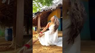 #shorts Dance video #SakshiAgarwal Bigg Boss fame Sakshi Agarwal is looking cute hot in white saree