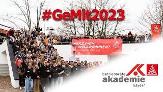 #GeMit2023 5. Jugendkonferenz IG Metall Jugend Bayern