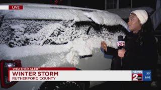 Concerns about side roads as sun sets in Rutherford County