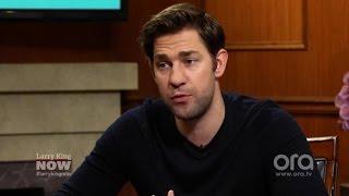 John Krasinski's biggest comedy influence is Conan O'Brien | Larry King Now | Ora.TV