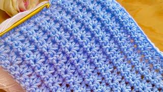 Easy & Beautiful! Crochet baby blanket, Top, Tonic,Shawl, How to crochet for Beginners