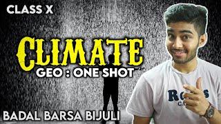 Geography: CLIMATE of India | One Shot by Ronit | ICSE 10th