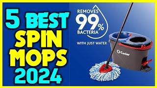 Top 5 Best Spin Mops Review in 2024 - Top 5 Best Cleaning Mops 2024