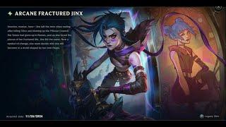 ARCANE FRACTURED JINX SKIN SPOTLIGHT-12-01-2024