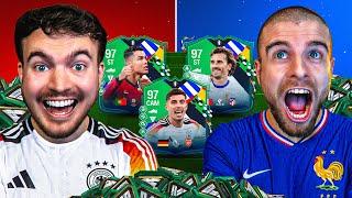 NEUER ACCOUNT! WER erreicht MEHR in 1 STUNDE mit 100€ in EA FC 24  (ACCOUNT BATTLE )