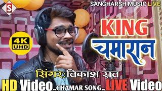 #King_Chamaran | किंग चमारान | #vikash_rao Chamar Song #Live Video @sangharshmusichit