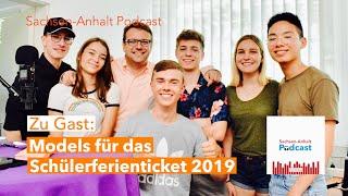 Schülerferienticket-Models 2019 im Sachsen-Anhalt Podcast