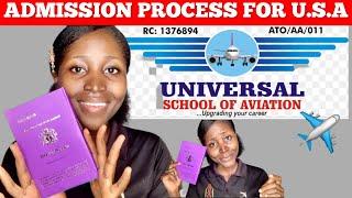 HOW TO APPLY FOR CABIN CREW COURSE IN U.S.A || AVIATION ️(Admission Process) AMACHUNDI️