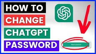 How To Change Or Reset Your ChatGPT Password?