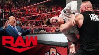 Brock Lesnar brutally attacks Rey Mysterio and his son: Raw, Sept. 30, 2019