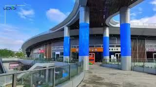 outdoor flexible led display，Outdoor cylindrical LED display screen#leddisplaymanufacturer #ledvdi