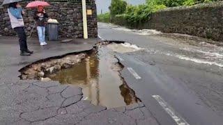 Maltempo in Sicilia, la frazione di Altarello allagata