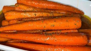 Brown Sugar Glazed Carrots