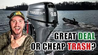 Putting my $800 Knockoff Yamaha Outboard to the Test! (4 Stroke)