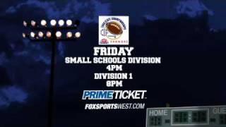 CIF State Football Bowl Games on FSN Prime Ticket