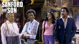 Fred and Lamont's Uninvited Dinner Guest | Sanford And Son