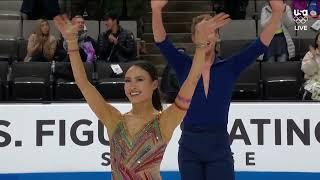 Madison Chock and Evan Bates - US Nationals 2023. RD.