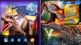 SEARCH FOR INDOMINUS REX AND ALPHA 06 COMING SOON | JURASSIC WORL THE GAME