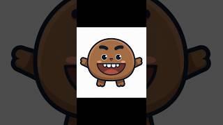 What did AI do to Shooky? #bts #bt21 #suga #shooky