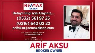 Arif AKSU - Remax Eksen - Çekmeköy Villa 4K Gayrimenkul Tanıtım Filmi