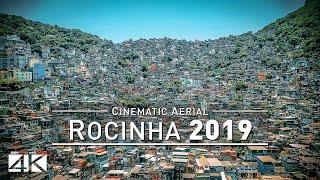 【4K】 Drone Footage  ROCINHA  Brazils largest Favela  Rio de Janeiro