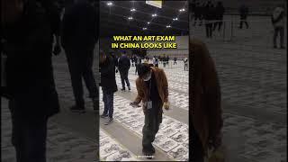 What An Art Exam Looks Like In China